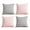 Gray, variant on KOYPTL 4pcs Valentine's Day Love Heart Throw Pillow Cover,18x18 In Soft Short Fur Jacquard Cushion Case for Home Sofa Couch Decoration Anniversary Wedding Ornament Holiday Festival Supplies Pink&Grey