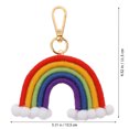thumbnail image 4 of GOOHOCHY Llavero colgante, adorno para colgar llaves, estilo bolso, el color puede variar., 4 of 7