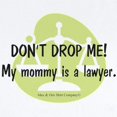 thumbnail image 2 of CafePress - Don't Drop Me! My Mommy Is A Lawyer. Infant Bodysu - Baby Light Bodysuit, Size Newborn - 24 Months, 2 of 4