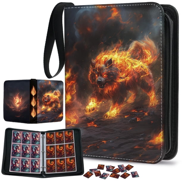 Carpeta para cartas coleccionables Ayehe Magma Sentinel de 900 bolsillos