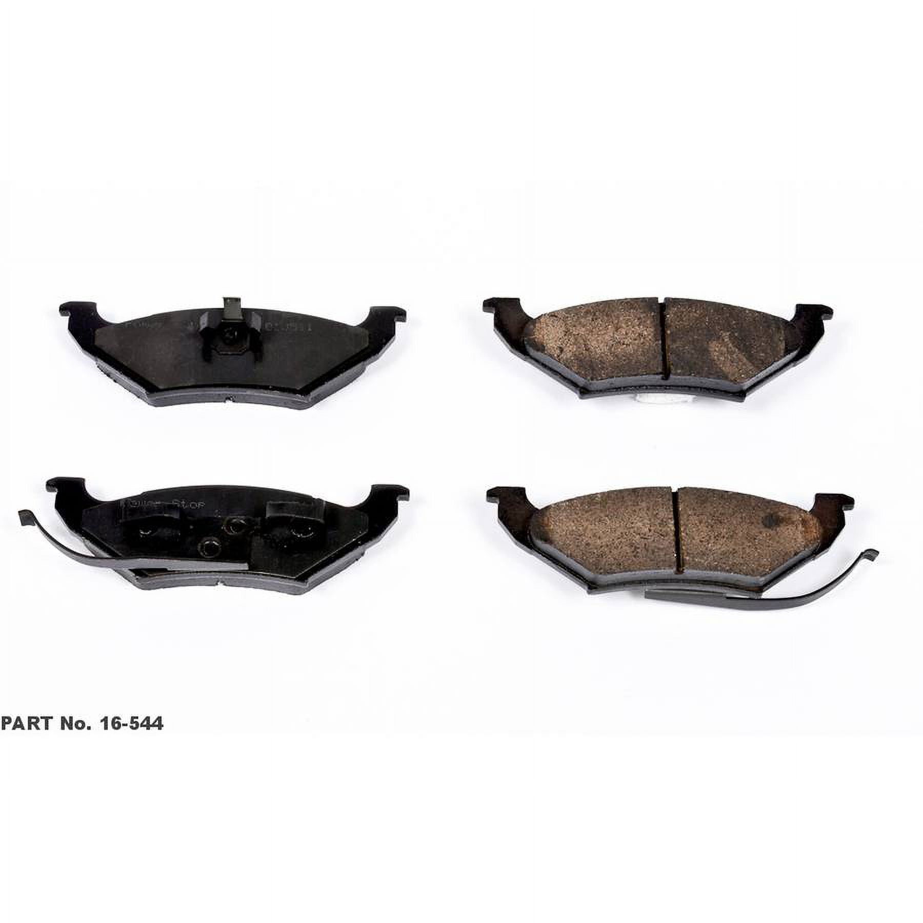Power Stop Rear Z16 Evolution Ceramic Brake Pads 16-544