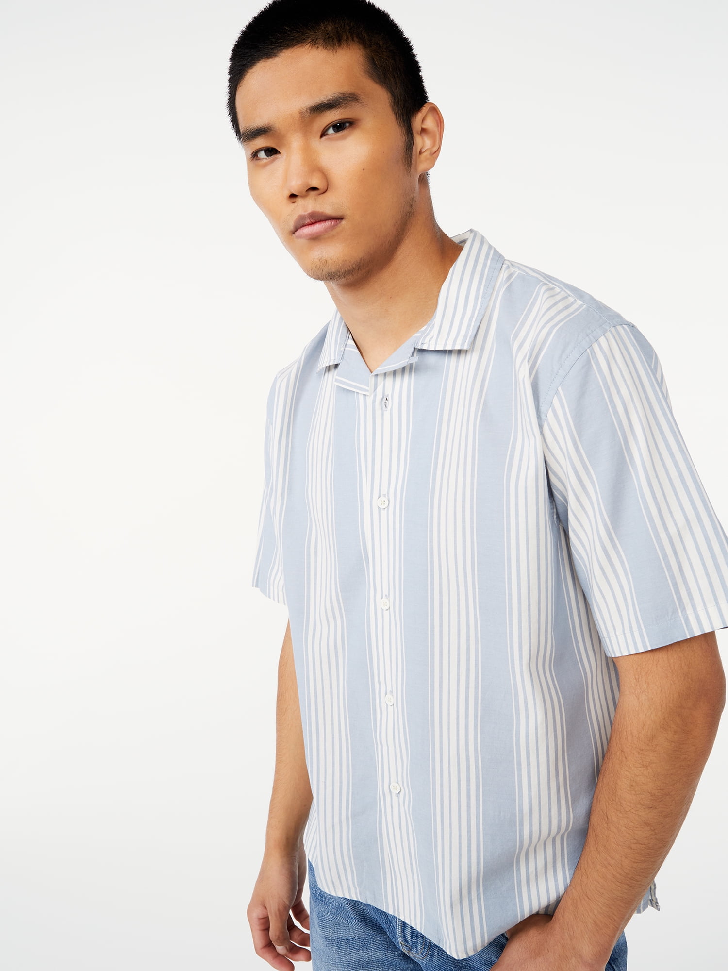 Short Sleeve Camp Shirt - Walmart 