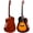 Sunburst, variant on 41 Inches Acoustic Cutaway Guitar Package for Beginners Students Kids