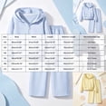 thumbnail image 3 of OJSFQUFP Girls 2 Piece Tracksuit Set Zip‑Up Hoodie Jacket + Wide Leg Pants Kids Casual Sport Outfit for School, 3 of 7