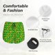 thumbnail image 4 of Balery Corn 4 Pantalones cortos deportivos para mujer con forro y dos bolsillos, elásticos, para entrenamiento, gimnasio, yoga-X-Large, 4 of 7