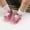Pink, variant on Baby Girl Mary Jane Shoes Anti Slip Rubber Sole Ballet Slippers Princess Dress Wedding Shoes Newborn Kids Shoes Toddler Shoes（0-12 Month）