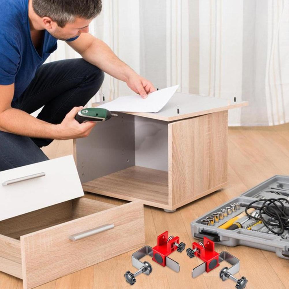 Adjustable Drawer Fixing Clip Quick-Install Large Panel Mounting Clamp for Carpentry Jig Auxiliary Accessories Tool