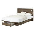 thumbnail image 2 of South Shore Musano, Urban Modern Bed, Full/Queen Brown, 2 of 9