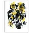 thumbnail image 2 of Structure Fractale Dorée Noire - Impression sur Toile Abstraite, 2 of 3