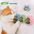 thumbnail image 4 of Pelota Giratoria Catnip Para Gatos, 3 Unidades rosa/verde/azul, 4 of 5