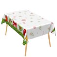 thumbnail image 5 of Nanqianyi Christmas Bow Rectangle Tablecloth,Waterproof Stain Resistant Table Cover For Dining Room Kitchen Party,60x84 Inch, 5 of 5