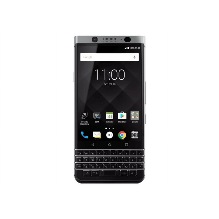 「美品」BlackBerry KEYone BlackBerry KEYone 4G Phone - Silver, 3GB RAM, 32GB Memory, 12MP