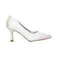 thumbnail image 1 of XY London Womens Romi Pointed Mid Stiletto Court Shoes, 1 of 5