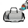 thumbnail image 2 of Bolsas de gimnasio para entrenamiento, bolso deportivo de viaje con bolsa para zapatos, multifunción, separación seca y húmeda, bolsa de Yoga para hombre y mujer Fivean unisex, 2 of 2