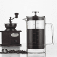 thumbnail image 4 of 2X Double Layer High Borosilicate Glass Press Pot Press Filter Coffee Apparatus French Coffee Pot with Scale, 4 of 6
