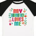 thumbnail image 4 of Inktastic My Godmother Loves Me Girls Girls Toddler T-Shirt, 4 of 5