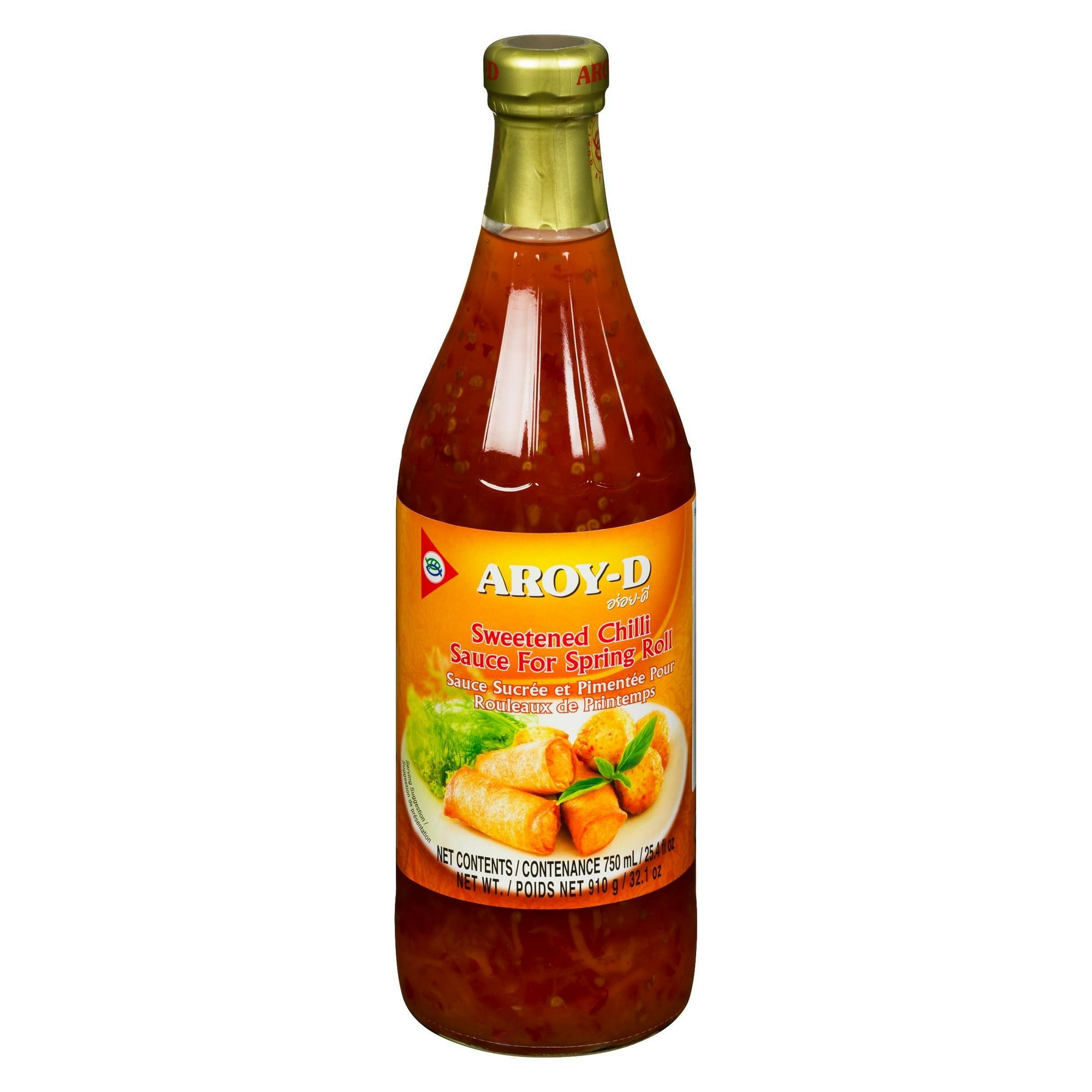 Sauce sucrée et pimentée Aroy-D pour rouleaux de printemps 750 ml