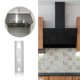 thumbnail image 4 of HEANUJJ 10Ud Gancho De Metal Para Extractora En Acero Inoxidable Para Montaje En Pared, 4 of 6