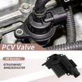 thumbnail image 2 of Válvula PCV 079103464D/4046283553709 para AUDI Q7 ELITE SPORT para utilidad 4-DOOR 2007-2010, Válvula de Ventilación Positiva del Cárter Plástico Negro 1 pieza, 2 of 7