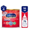 Enfagrow Premium Powder Toddler Nutritional Milk Drink, Supports Growth & Immune Health, Natural Milk Flavor, 24 Oz Can, 4 Count