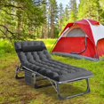 thumbnail image 5 of ABORON 4 Position Adjustable Sleeping Cots with Mattress & Pillow, Folding Camping Cot, Foldaway Guest Bed, Folding Lounge Chair, 5 of 12