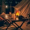 thumbnail image 3 of Realistic LED Flame Lights, Waterproof Outdoor Camping Lanterns for Garden, Patio, Christmas Decor, Flameless & Safe, Battery/USB Powered, 3 of 6