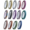 thumbnail image 2 of 14 Rouleaux de Ruban pour Art des Ongles DIY Ruban à Paillettes Décoration d'Art des Ongles, 2 of 10
