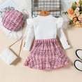 thumbnail image 4 of Pimfylm Baby Girl Clothes Fall Winter Outfits,Valentine's Day Children's Clothing Baby And Girl's Sweet LOVE Sequin Embroidered Sweatshirt And Pants Set, 4 of 8