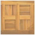 thumbnail image 6 of vidaXL Square Table Top 15.7"x15.7"x1" Solid Wood Teak, 6 of 76
