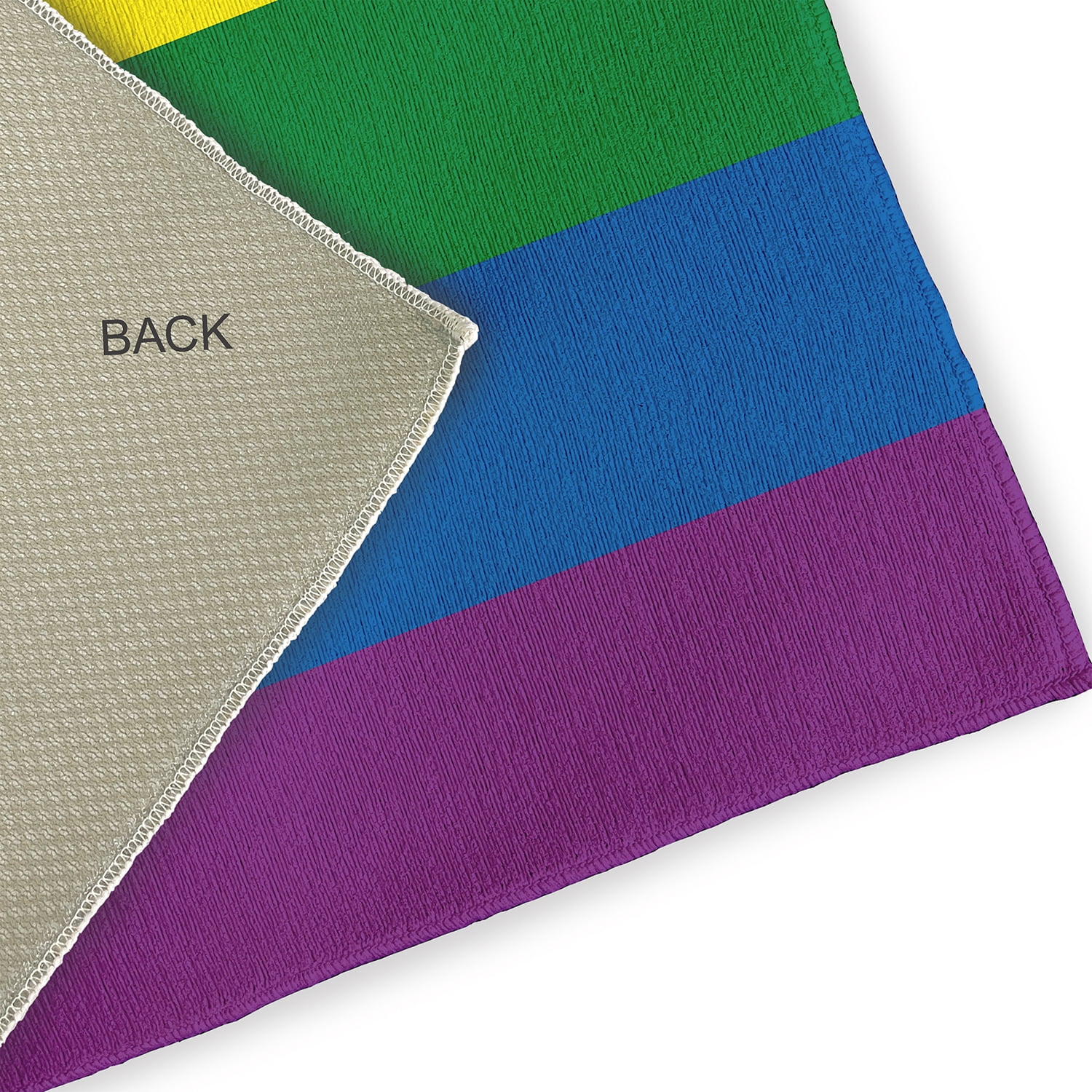 Simply Daisy 3' x 5' Pride Pride Chenille Indoor/Outdoor Rug