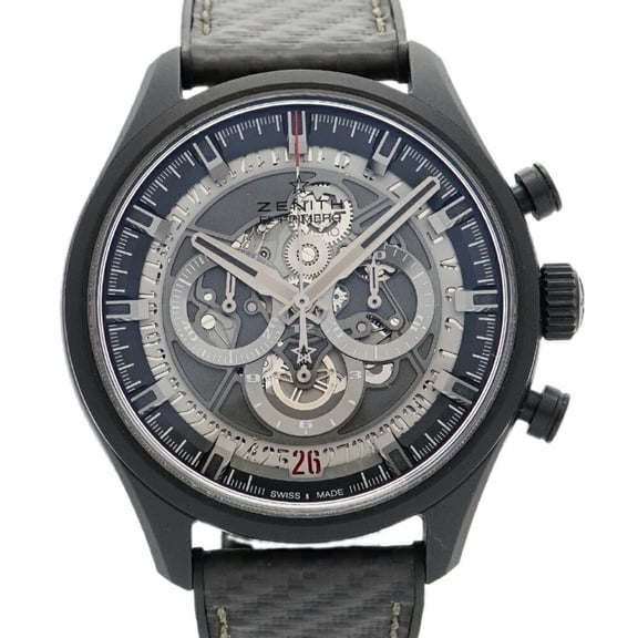 Pre-Owned Zenith Chronomaster El Primero Skeleton 49.2520.400 Men's Dial Watch