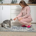thumbnail image 4 of Bohemian Blue National Design Carpet Kitchen Rugs and Mats Sets Of 2,Kitchen Decoration Rugs,Rubber Backing Non-Slip Floor Mat for Sink Washable Waterproof Laundry Room Runner Rugs, 4 of 7