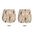 thumbnail image 3 of Salouo Floral Cowboy Boots Print Women's 2 in 1 Running Shorts Double-Layer Shorts Athletic Workout Gym Yoga Shorts Running Shorts for Women-Large, 3 of 7