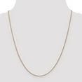 thumbnail image 3 of 14k Rose Gold .95 mm Sparkle-Cut Open Franco Chain Necklace - 2.0 Grams - 16 Inch, 3 of 4