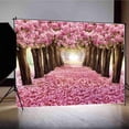thumbnail image 2 of Spring Floral Flowers Blossom Photography Backdrops White Pink Sakura Cherry Trees Petal Floor Photo Studio Backgrounds, 2 of 8