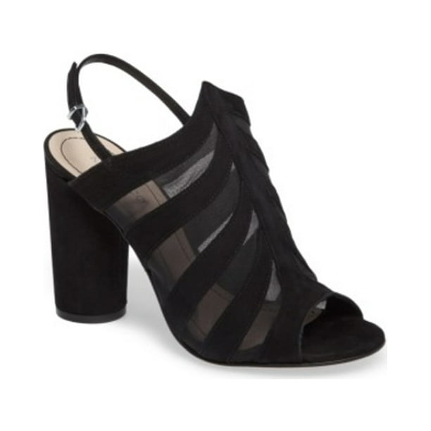 block heel peep toe sandals