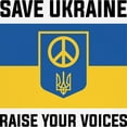 thumbnail image 3 of CafePress - Save Ukraine Raise Your Voices Long Sleeve T Shirt - Unisex Cotton Long Sleeve T-Shirt, 3 of 4