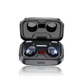 thumbnail image 1 of Auriculares V5.0 compatibles con Bluetooth en la oreja Auriculares inalámbricos impermeables a prueba de sudor Auriculares portátiles 9D con estuche de carga Azul 1 par seitruly EL005378-03B, 1 of 2