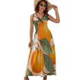 thumbnail image 2 of Fresh Citrus Sleeveless Dress Summer Women Clothes Dress for Pregnant Women Dresses, 2 of 9