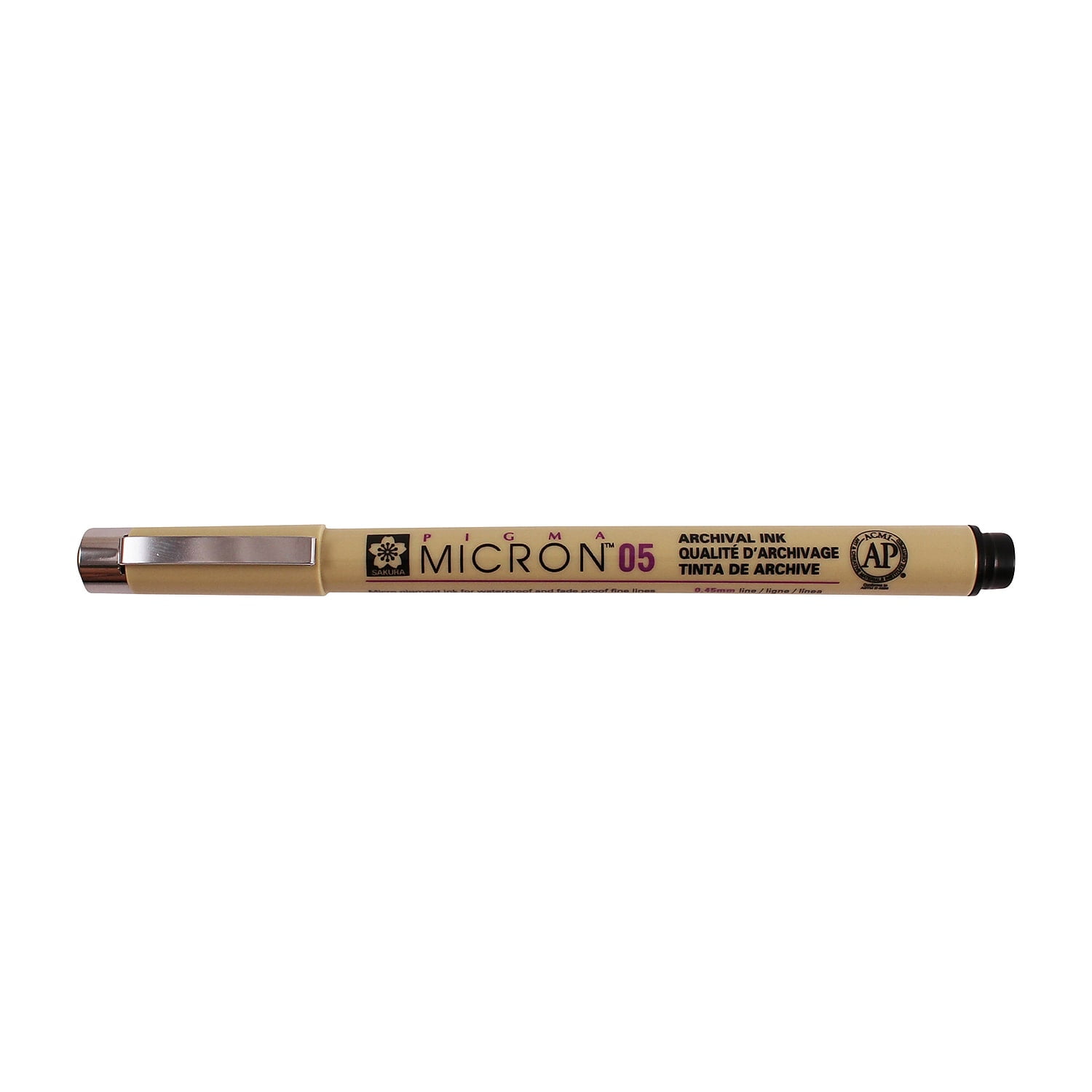 Sakura Pigma Micron Pen Fineliner Black Ink 6/Pack (SAKXSDK0549-6)