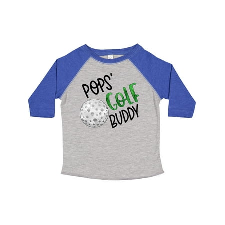 

Inktastic Pops Golf Buddy with Golf Ball Gift Toddler Boy or Toddler Girl T-Shirt