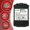 thumbnail image 6 of 18-Volt 3.0-Amp Replacement Battery, For PORTER CABLE PC18B, PC1800LD, PC1800D, PCMVC235, 6 of 7