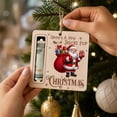thumbnail image 4 of 3pcs Wooden Christmas Money Holder Ornament, Cash Gift Ornament for Tree Decor, Holiday Unique Pendant for Friend, Exquisitely Carved and Durable, 4 of 6