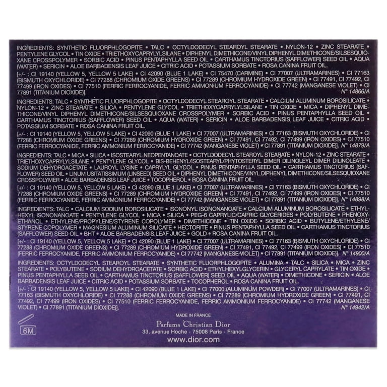 Christian Dior 5 Couleurs Couture Colour Eye Shadow Palette 079