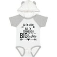 thumbnail image 3 of Inktastic So I'm Little, but I'm Gonna Be a Big Sister Girls Baby Bodysuit, 3 of 5