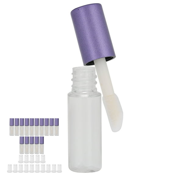 Tubo de Brillo Labial Fugacal 15 Piezas con Tapones de Goma