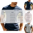 thumbnail image 3 of Kalauyu Mens Athletic Short Sleeve Round Neck Cotton Blend T Shirts Two Tone Side Panel Soft Breathable Summer Daily Color Block Casual Gym Tees, 3 of 6