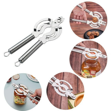 

MIARHB Multifunction Jar Opener 304 Stainless Steel Handy Screw Cap Multi-Purpose Can Bottle Lid Grip Wrench