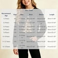 thumbnail image 4 of Falkdiz Girls Long Sleeve Shirts Christmas Fashion Tops Winter Outdoor Casual Party Pullover for Girls Graphic , Black , Size: 2-3Years, 4 of 7