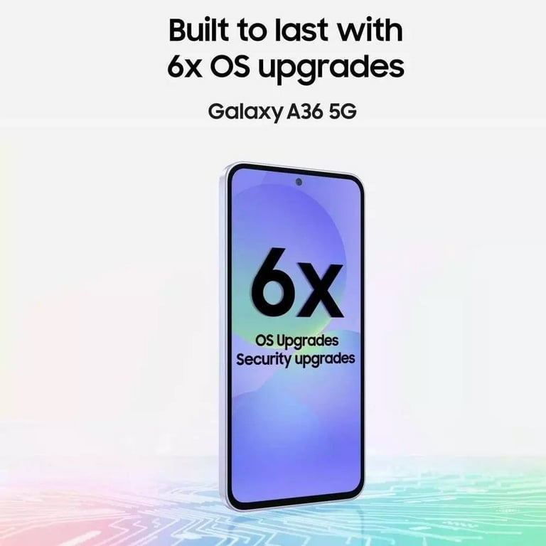 Samsung Galaxy A36 5G AI, 256GB+8GB RAM, Android Smartphone